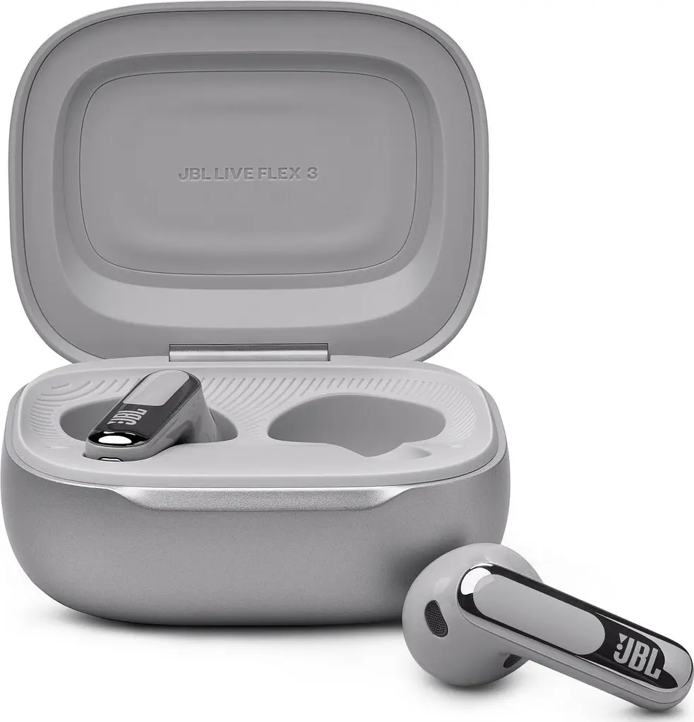 Навушники JBL Live Flex 3 Silver (JBLLIVEFLEX3SIL) - фото 3