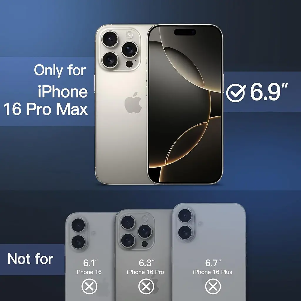 Магнітний чохол JETech MagSafe для iPhone 16 Pro - фото 3