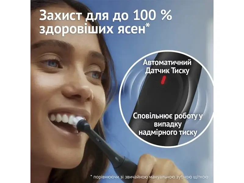 Електрична зубна щітка Braun ORAL-B iO Series 2 iOS2.1D9.2K Black - фото 2