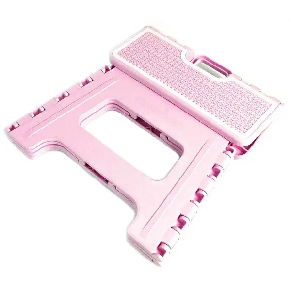 Табурет раскладной Stenson R88945 30х24х22 см розовый (26143) - фото 3