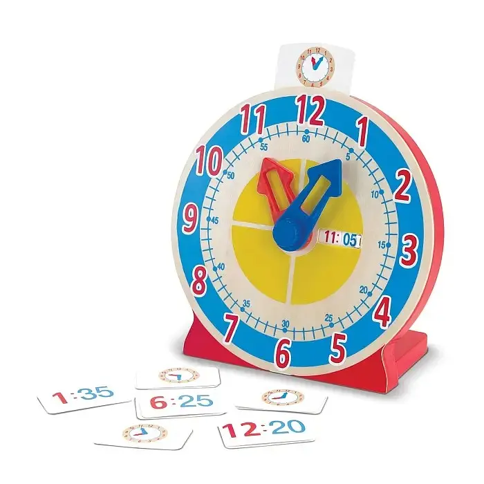 Дерев'яний розумний годинник Melissa&Doug (MD14284) - фото 4