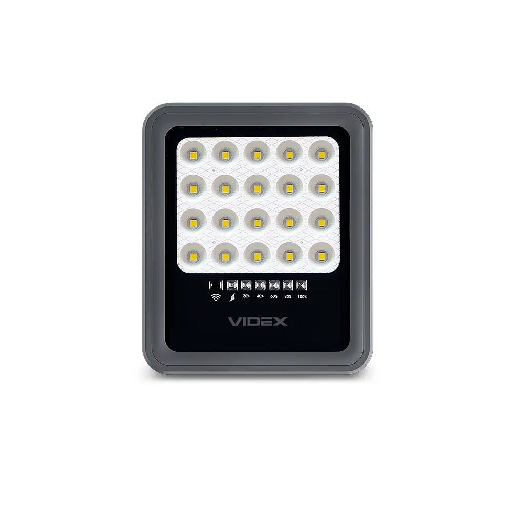 LED прожектор автономний Videx 500Lm 5000K (27409-000) - фото 3