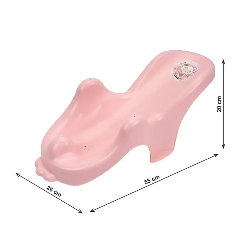 Дитяча гірка для купання ТехноК 3007TXK рожевий, 55х20х26 см - фото 6