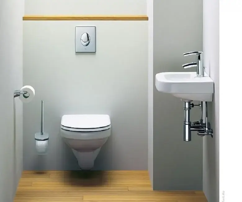 Інсталяція для унітазу Grohe Rapid SL 38721001 + овальна кнопка Skate Air Хром 30412 - фото 6