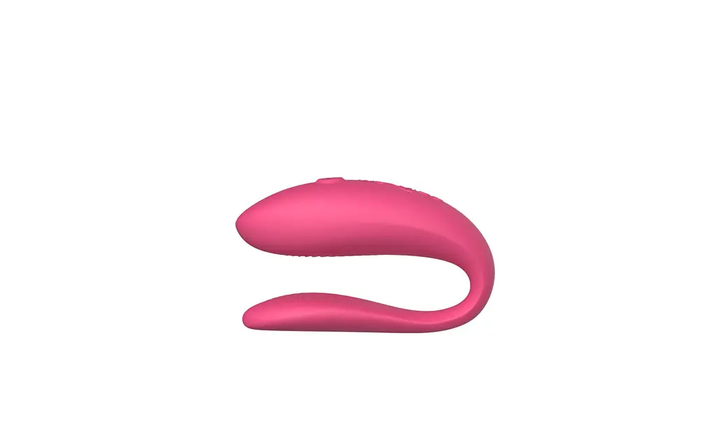 Смарт-вібратор для пар We-Vibe Sync Lite Pink, 10 віброрежимів, можна поєднувати з проникним сексом - фото 2