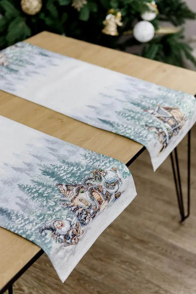 Доріжка Прованс гобеленова Казкові гноми 100х35 см (38431) - фото 4