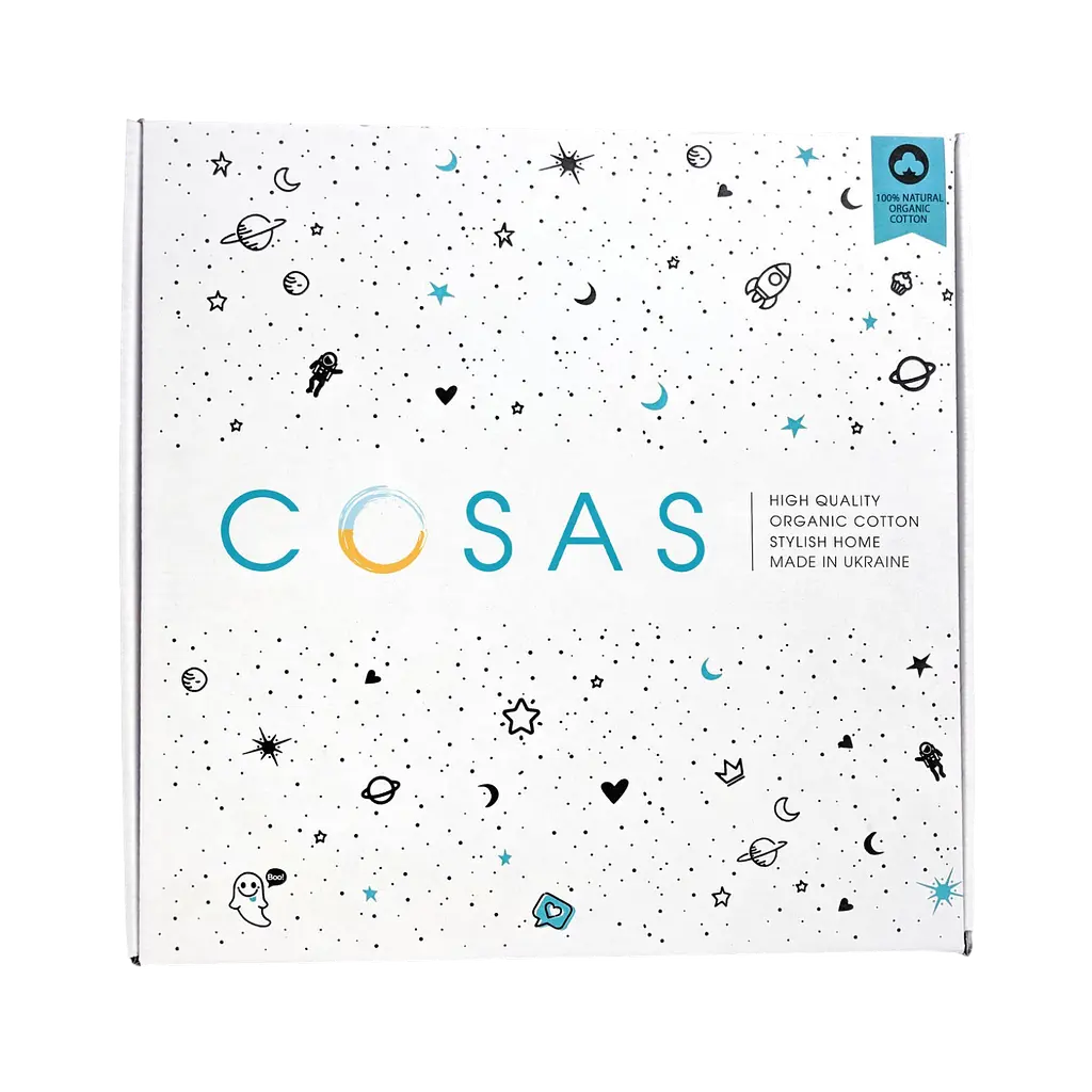 Підковдра дитяча Cosas Hopper Zigzag 110х140 см жовта (Hopper_zig_140q) - фото 4