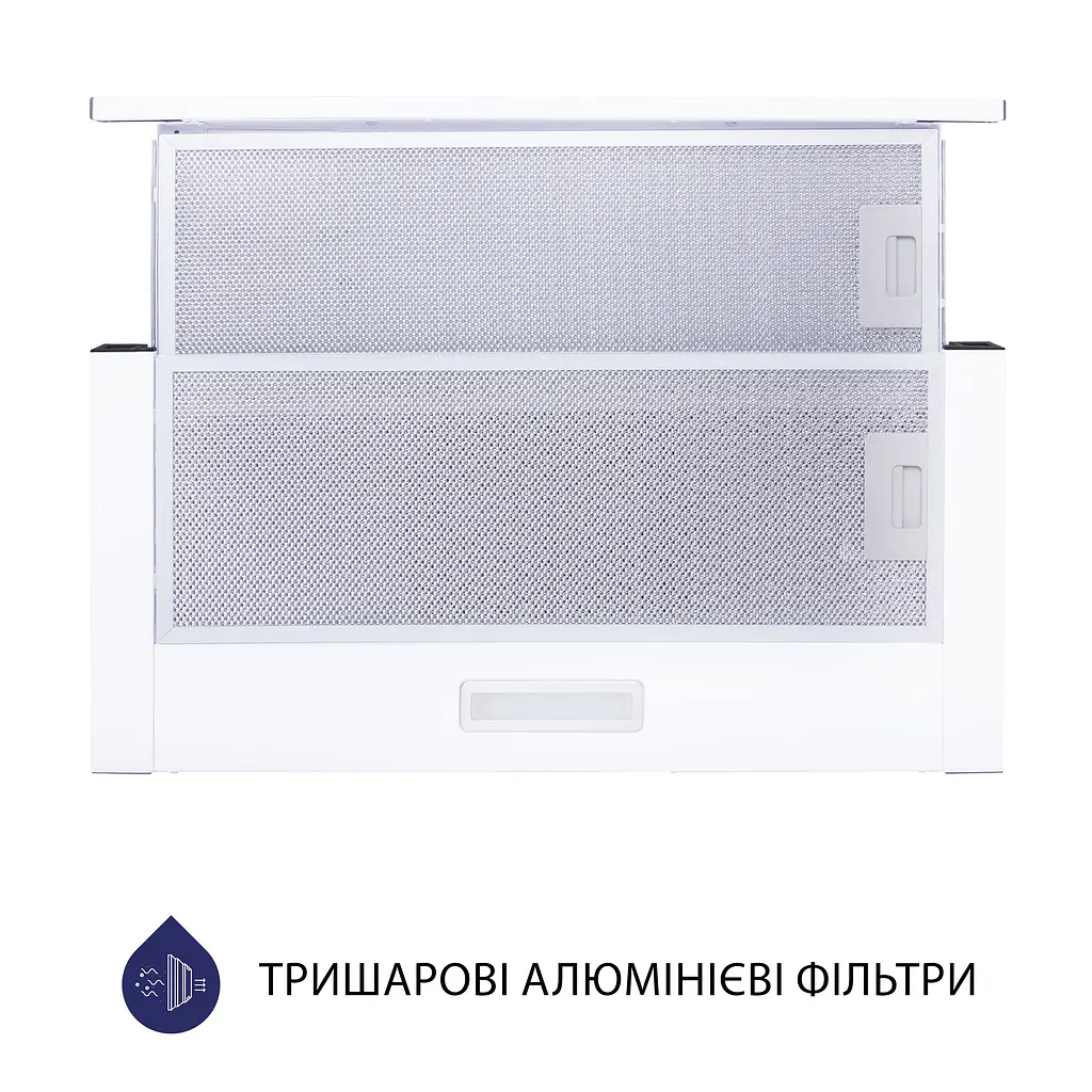Витяжка телескопічна MINOLA HTL 6614 WH 1000 LED - фото 2