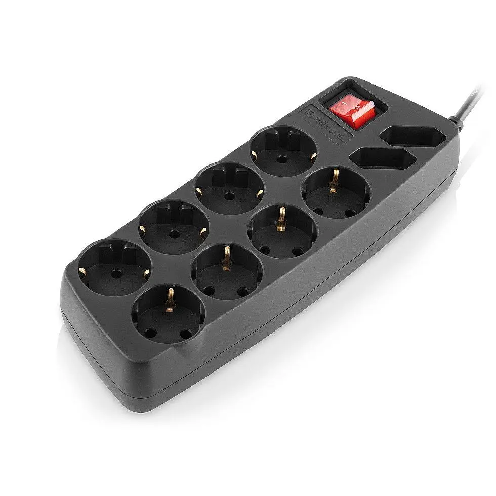Фильтр питания REAL-EL RS-10 Protect 1.8 м Black (EL122300038) - фото 7