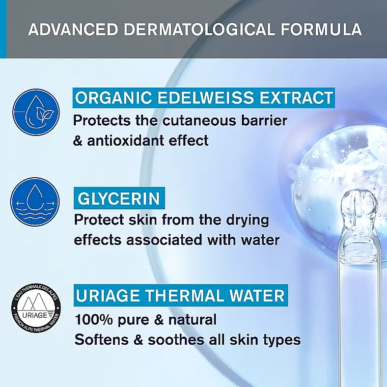 Очищающий мусс Uriage Cleansing Water Foam 150 мл - фото 6