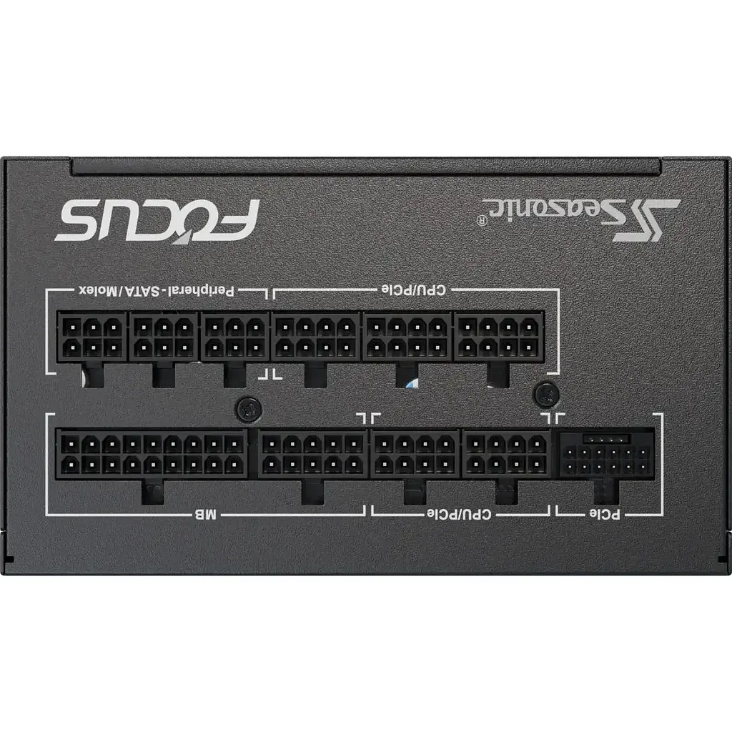 Блок живлення SeaSonic Focus 750W ATX 3.1 Black (FOCUS-GX-750-ATX31) [149306] - фото 3