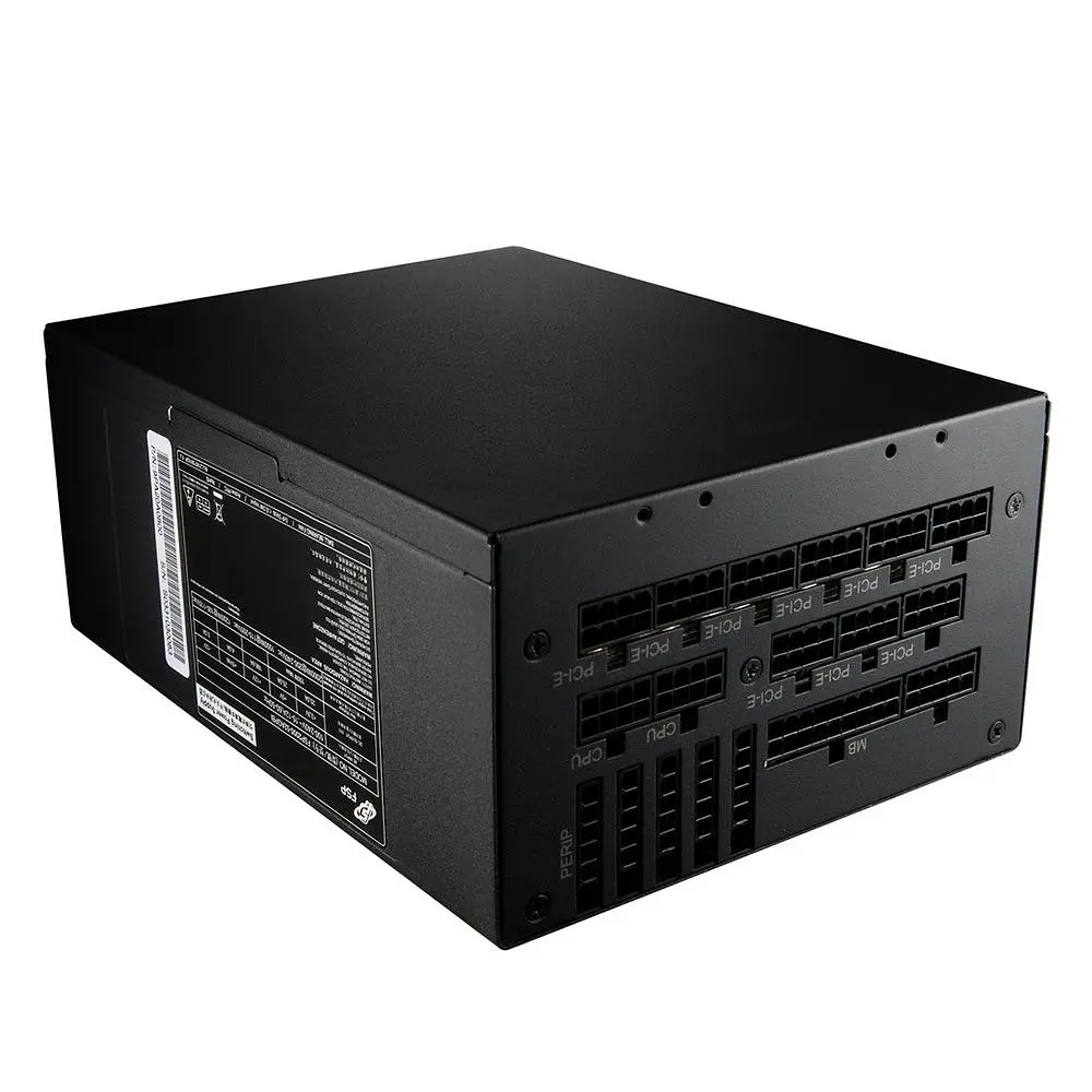 БЖ 2000W FSP FSP2000-52AGPBI 80+ Gold,18xPCI-E6+2, 135mm fan, Modular, C20, ATX/EPS, brown box (FSP2000-52AGPBI) - фото 5