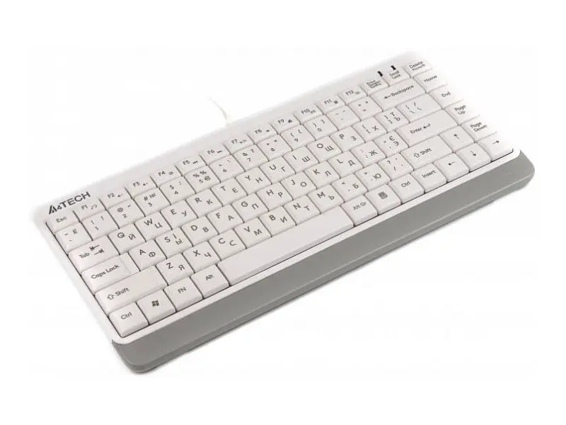 Клавіатура A4Tech Fstyler Compact Size FK11 USB White - фото 2