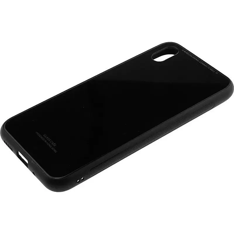 Чохол-накладка Toto Gradient Glass Case HuAwei Y5 2019 Black - фото 3