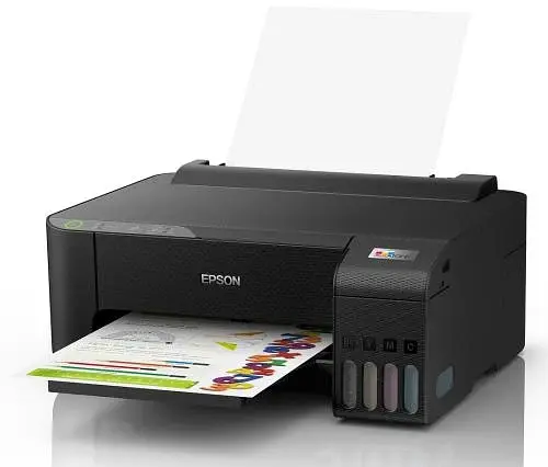 Принтер струменевий кольоровий A4 Epson EcoTank L1250, Black, WiFi, 5760х1440 dpi, до 33/15 стор/хв, USB, вбудоване СБПЧ, чорнило Epson 103 (C11CJ71404) - фото 3