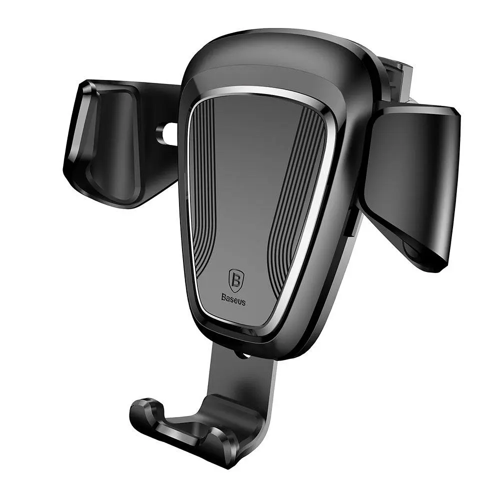 Автотримач для телефону магнітний BASEUS Gravity Car Mount захвах під вагою Чорний