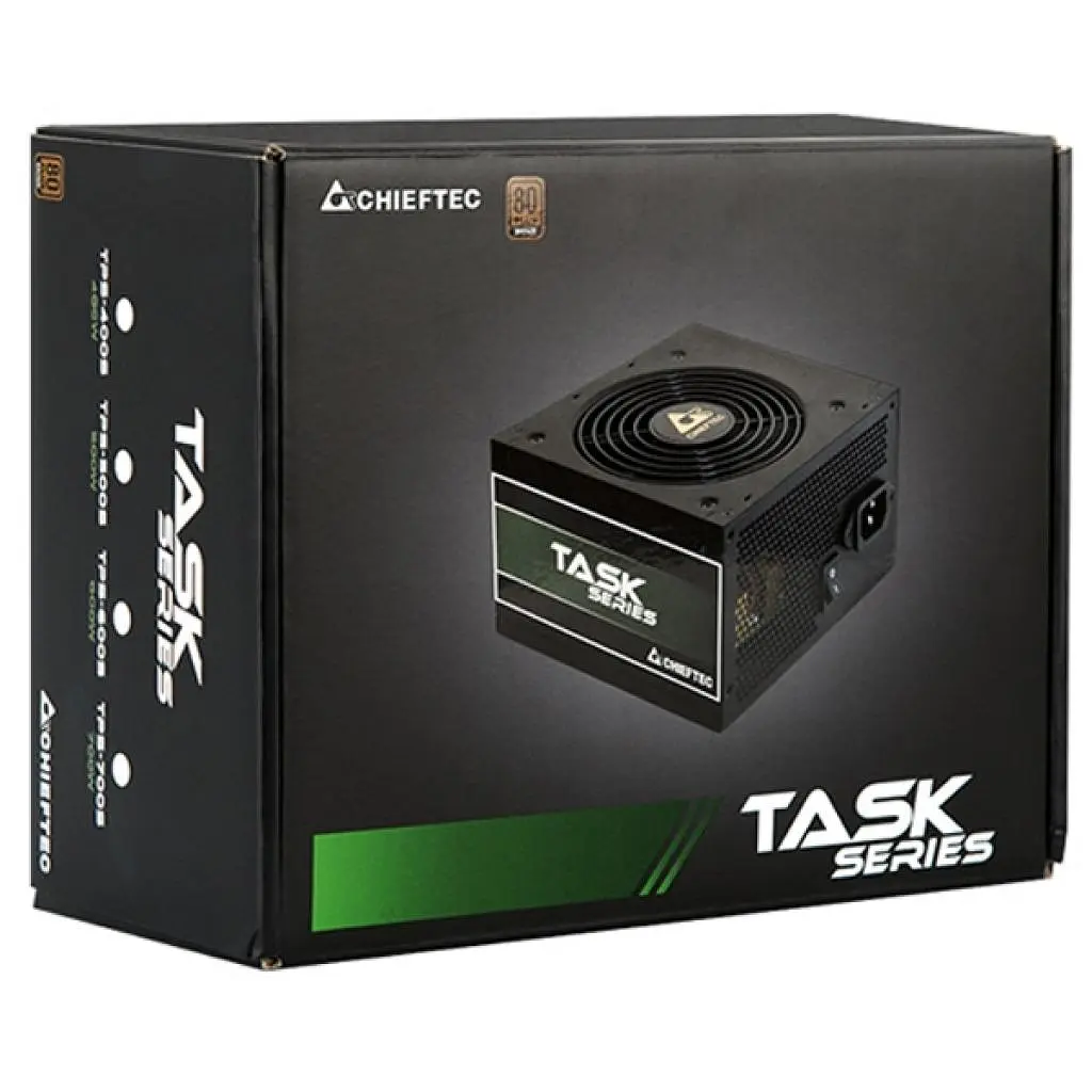 Блок живлення Chieftec 500W Task (TPS-500S) - фото 7