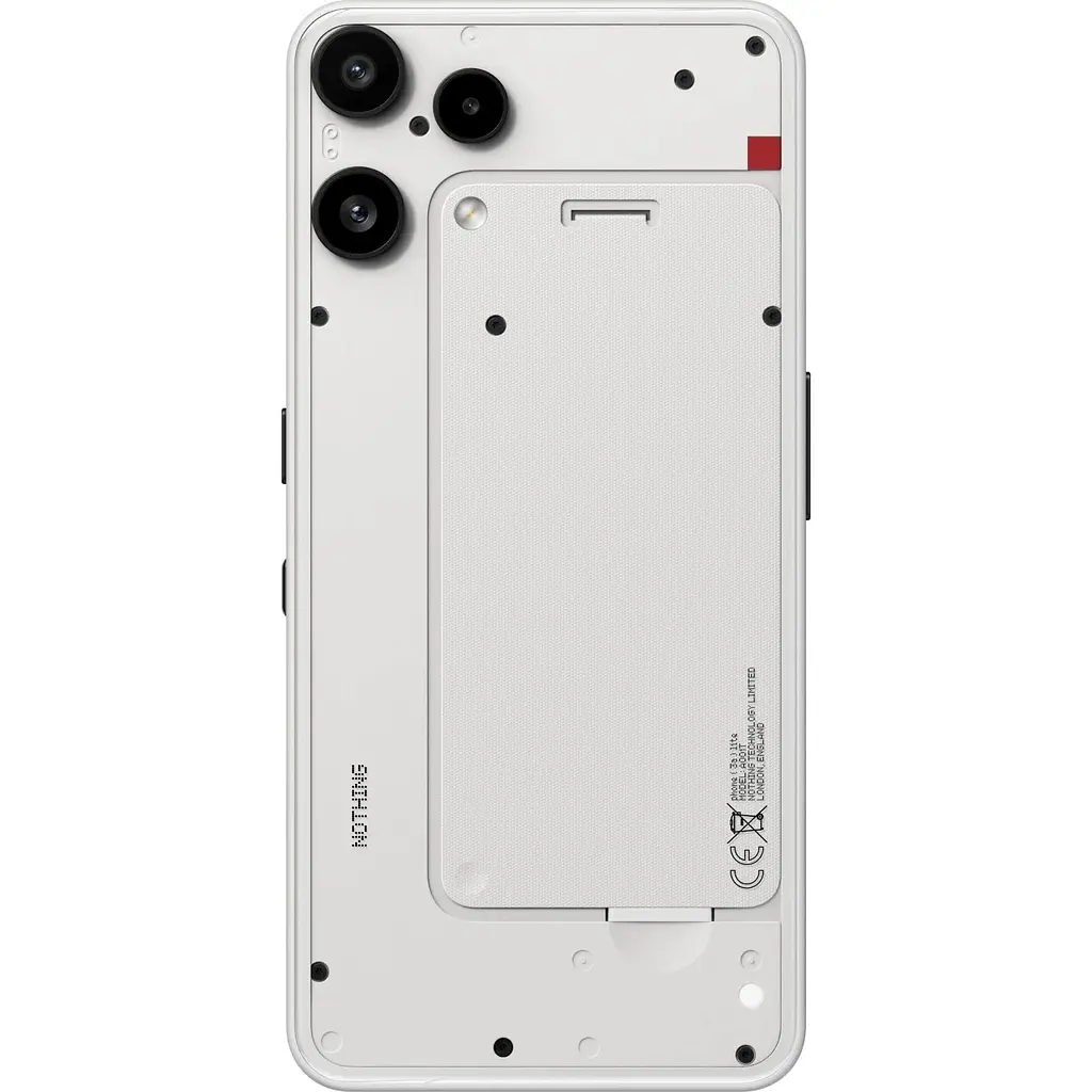 Смартфон Nothing Phone (3a) Lite 8/128GB White [159982] - фото 2