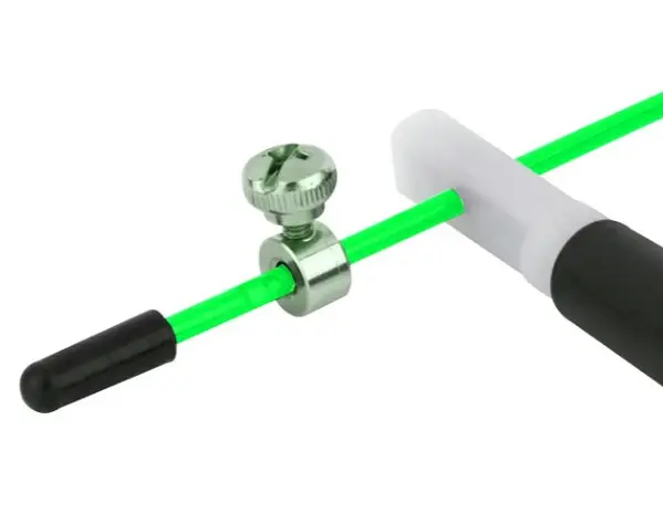 Скакалка швидкісна PowerPlay 4202 Ultra Speed Rope Зелена 2,9 м (PP_4202_Green) - фото 4