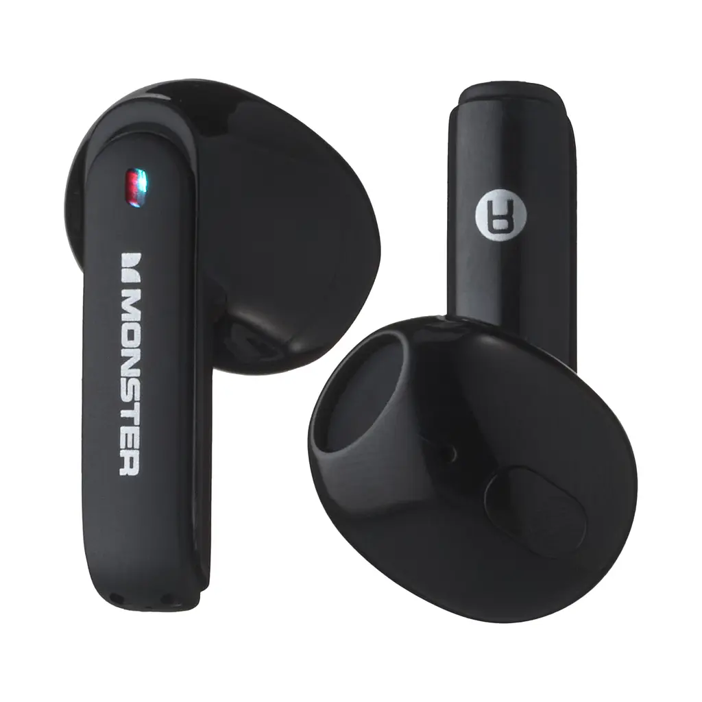 Навушники Bluetooth Monster XKT08 Wireless Bluetooth 5.2 Gaming earbuds 300mAh Stereo sound Black - фото 3