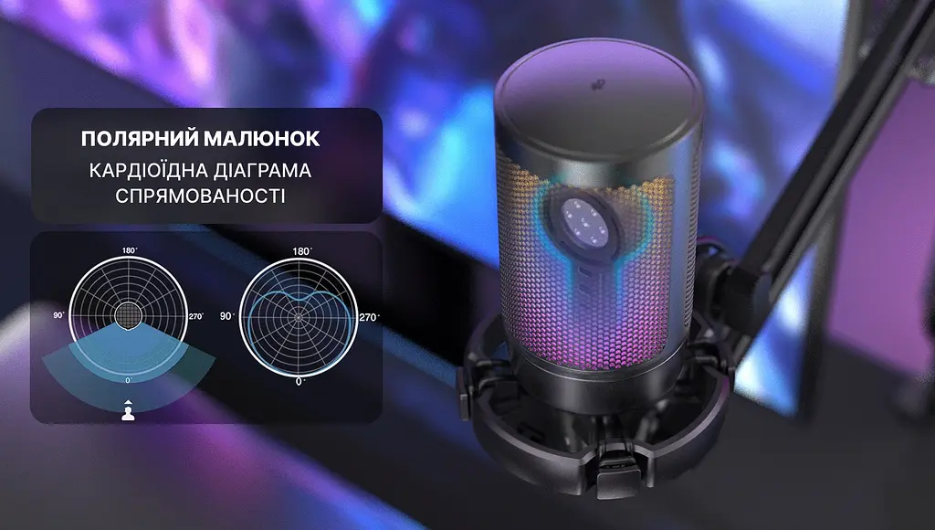 Мікрофон Fifine USB (A6T) - фото 11