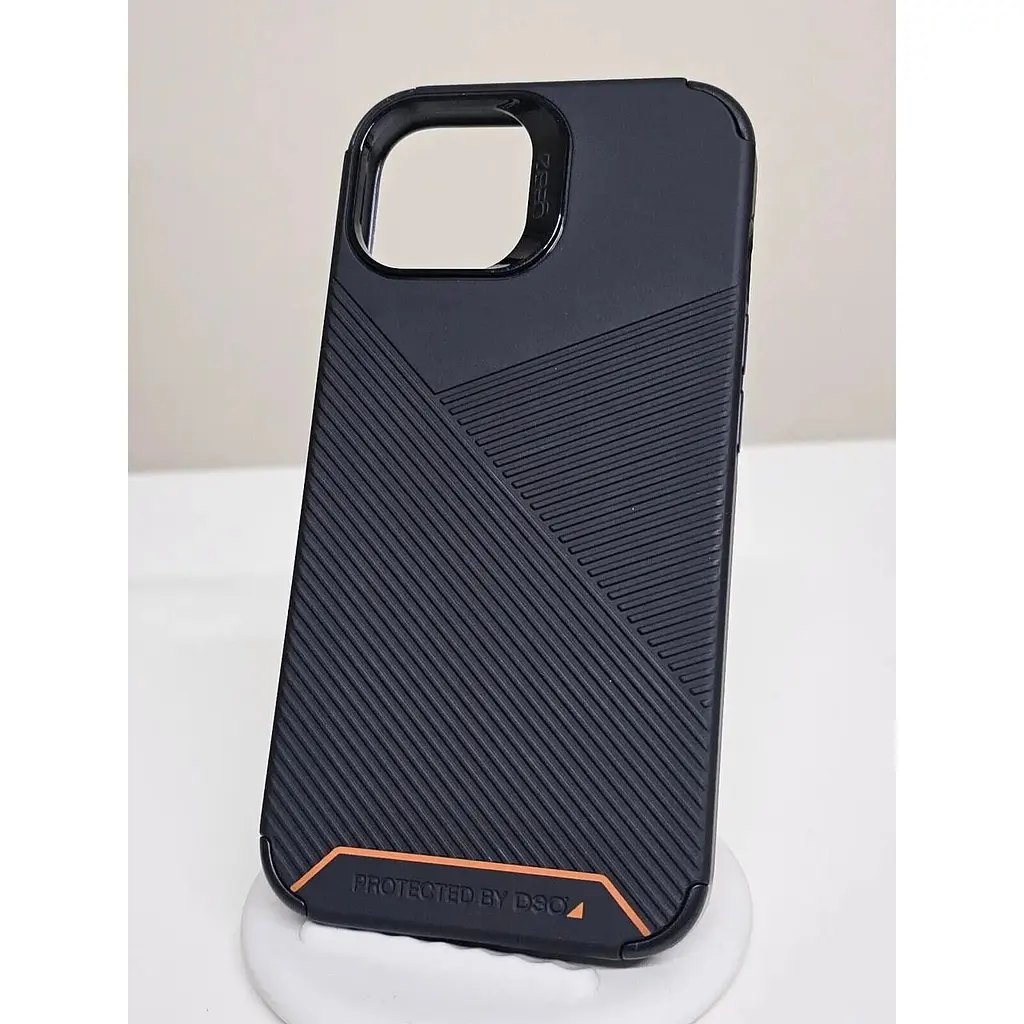 Противоударный чехол Gear4 для iPhone 13 / iPhone 14 (6.1") Battersea MagSafe Black (702008215) - фото 8