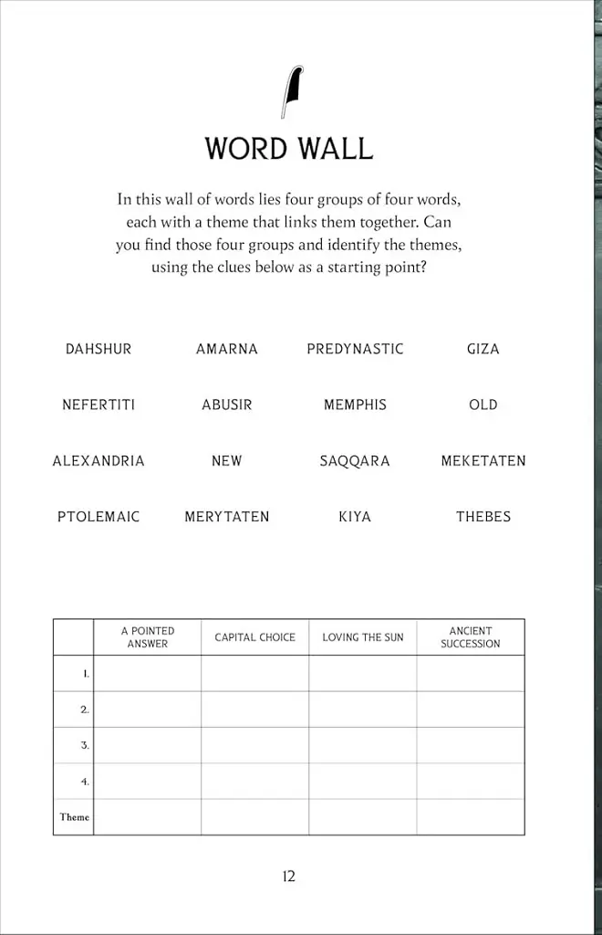 Riddle of the Sphinx. An Ancient Egyptian Puzzle Book - фото 4