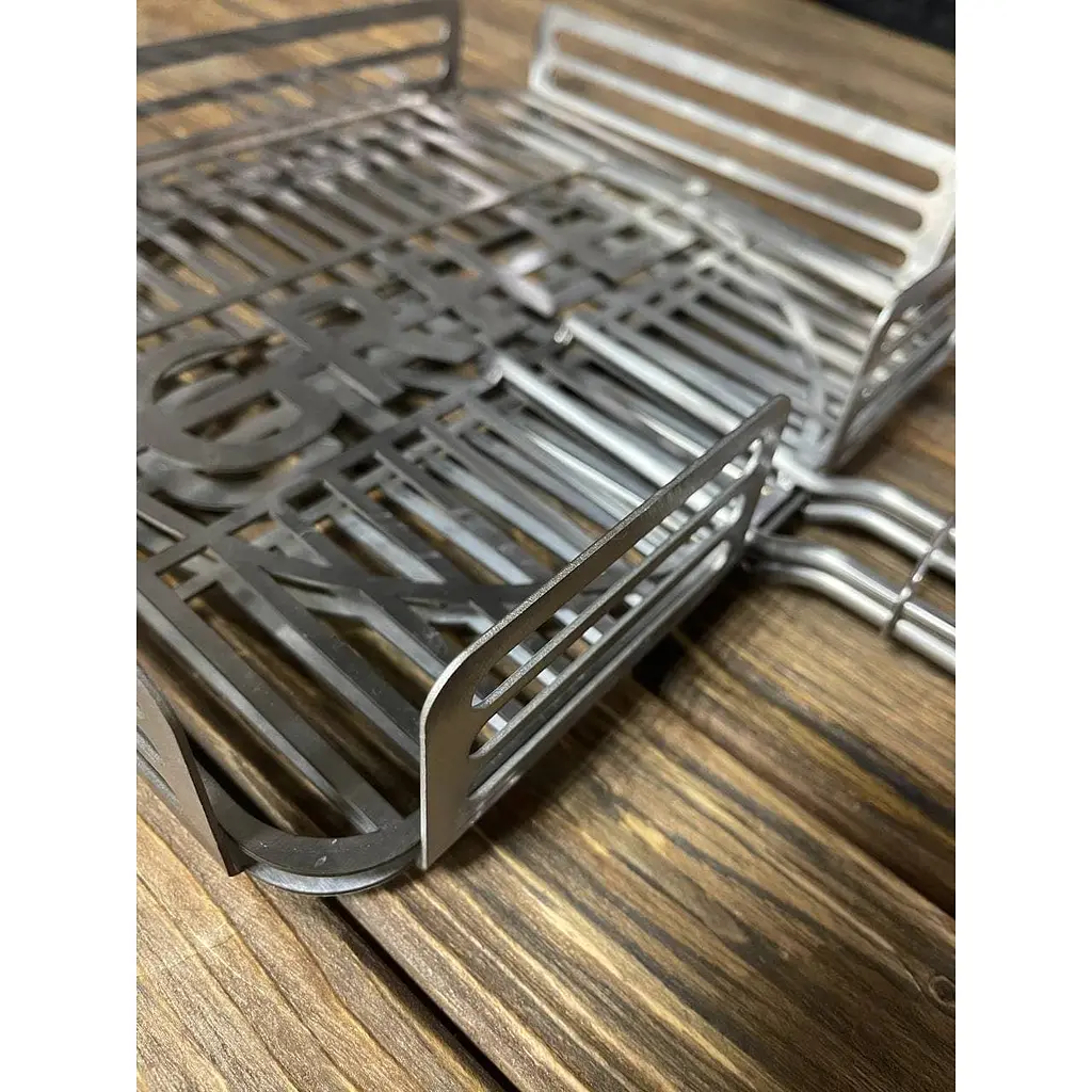 Решітка-гриль Grilli для барбекю з харчової нержавіючої сталі 1.5 мм 42x32 см (777767) - фото 9