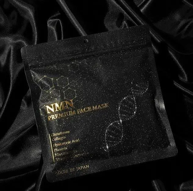 KOR JAPAN NMN Premium Face Mask тканинна маска з NMN та глутатіоном, 30 шт - фото 2