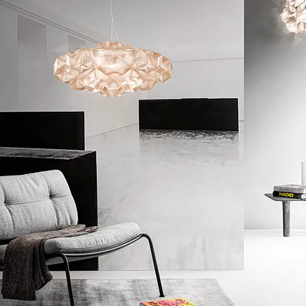 Дизайнерская люстра DRUSA Line.F Цвет корпуса Белый - фото 8