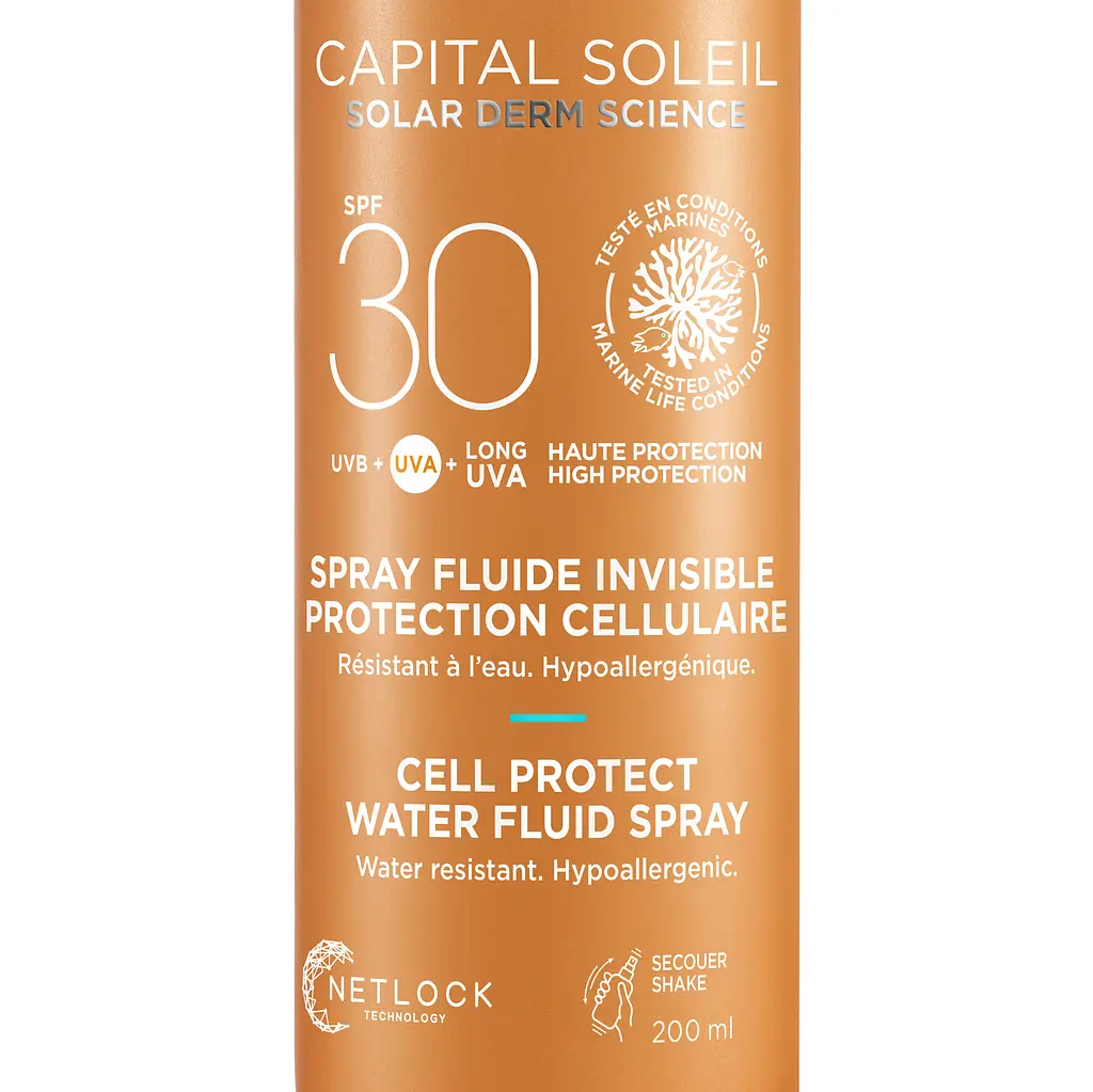 Сонцезахисний водостійкий спрей-флюїд Vichy Capital Soleil для тіла SPF 30 200 мл (MB494600) - фото 4