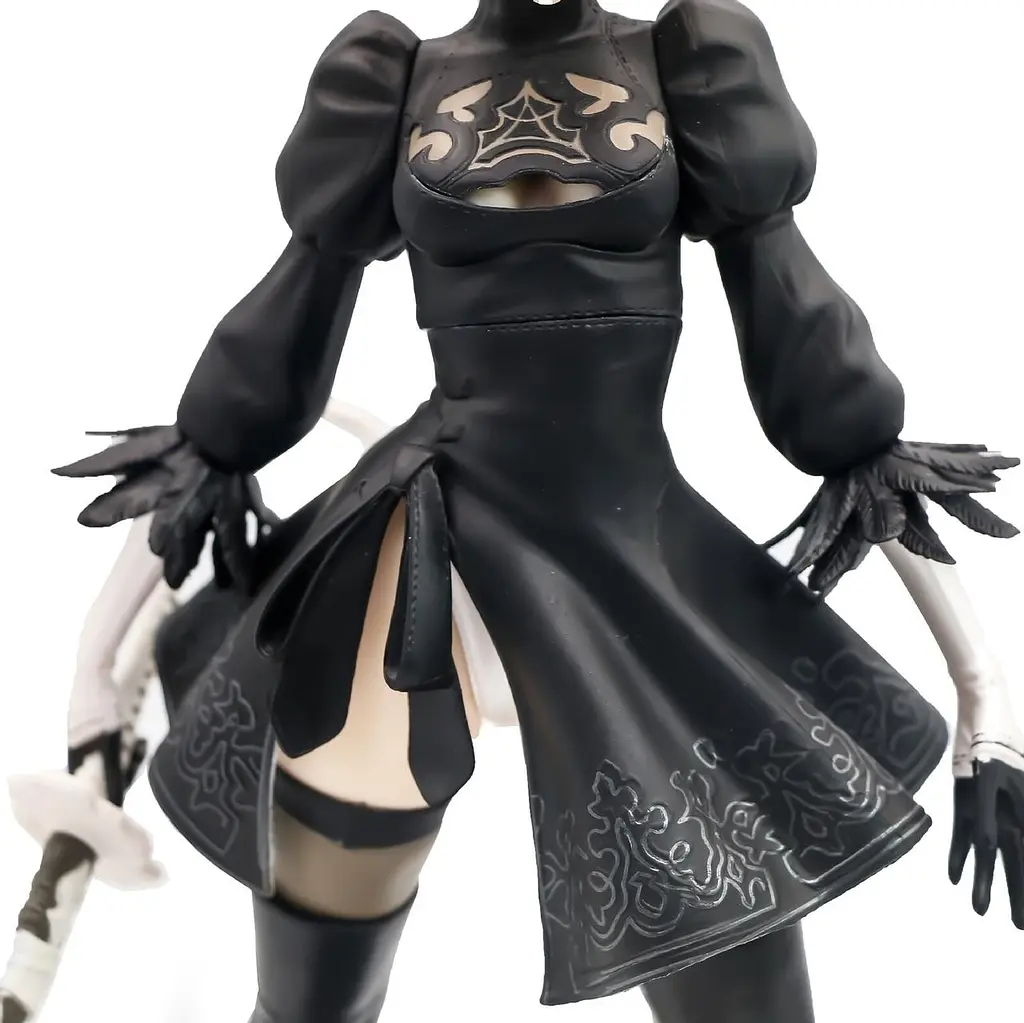 Фігурка бойовий робот Міс Автомата NieR: Automata 2В Authentic Bring Arts 30 см games NRA 22.94 - фото 8