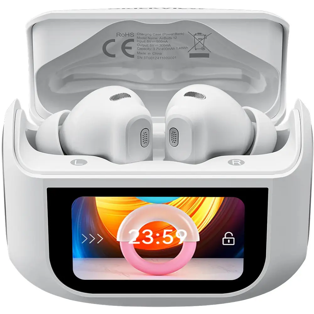 Навушники TWS Blackview AirBuds 12 Білий - фото 2