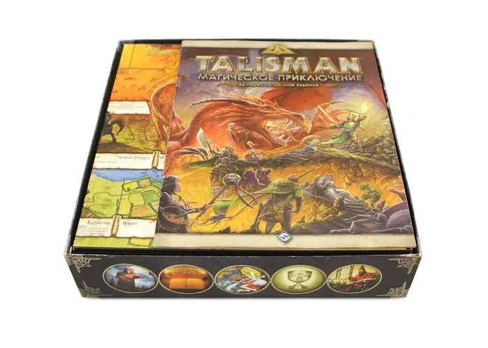 Органайзер Tower Rex МДФ Талісман + доповнення Talisman Revised 4th Edition + expansions - фото 2