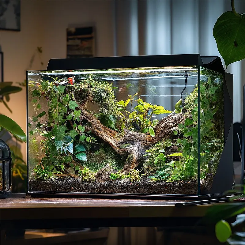 Штучна рослина, звисаючий плющ Terrario 75см (353) - фото 4