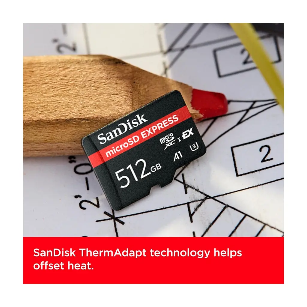 Карта пам'яті SanDisk 512GB microSDXC class 10 UHS-I U3 A1 Express (SDSQXFN-512G-GN4NN) - фото 7