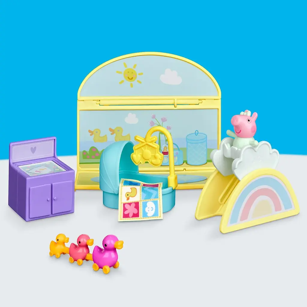 Ігровий набір Peppa Pig Figurines серії Кімнати Кімната крихітки Еві (G2835) - фото 3
