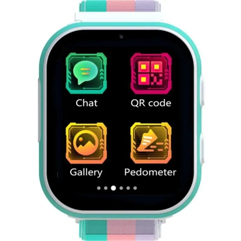 Смарт-годинник Gelius Pro GP-PK008 (Rainbow) White Kids smart watch with GPS/4G (Pro GP-PK008 (Rainbow) White) - фото 7