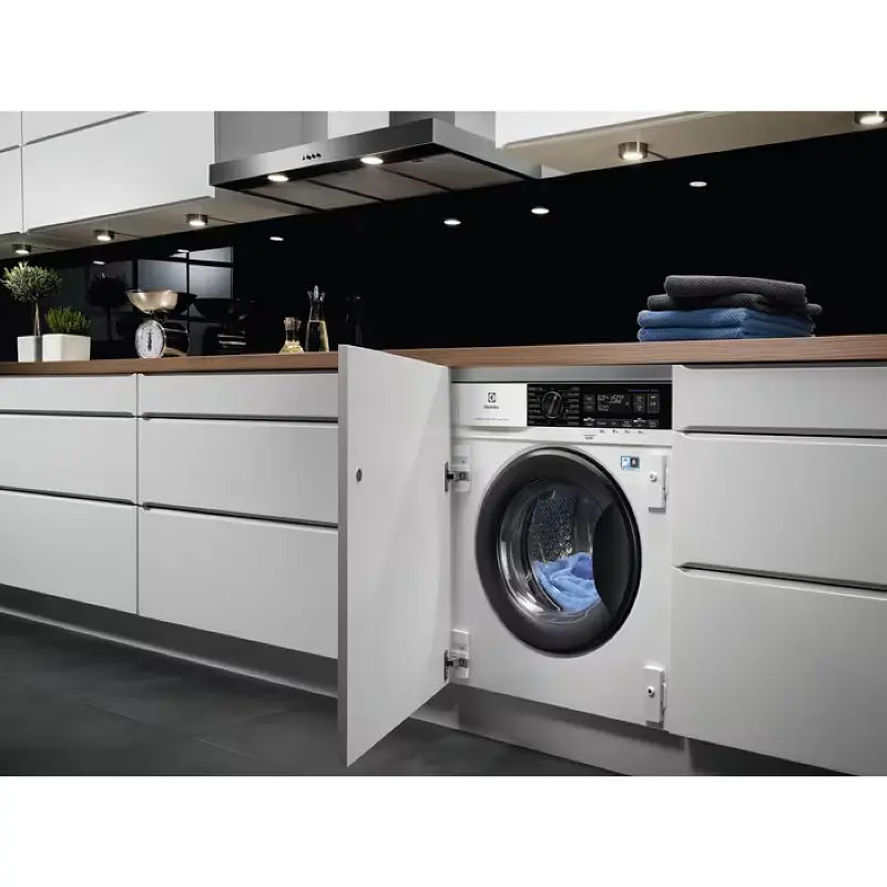 Прально-сушильна машина Electrolux вбудована фронтальна, 8(4)кг, 1600, D, 54см, дисплей, пара, інвертор, білий - фото 9