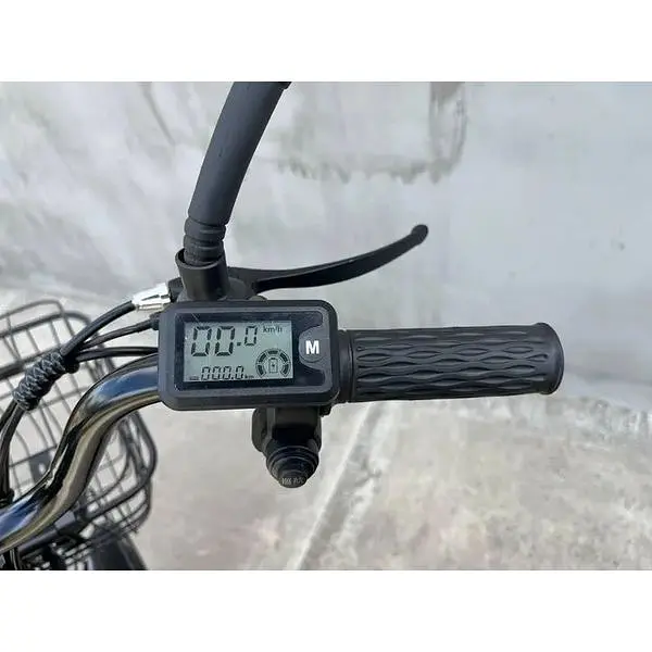 Електровелосипед Minako U20" 800W 60V 26Ah + сидіння/багажник чорний - фото 9