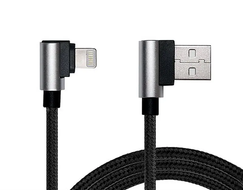 Кабель REAL-EL Premium USB - Lightning (M/M), 1 м, чорний (EL123500034) - фото 2