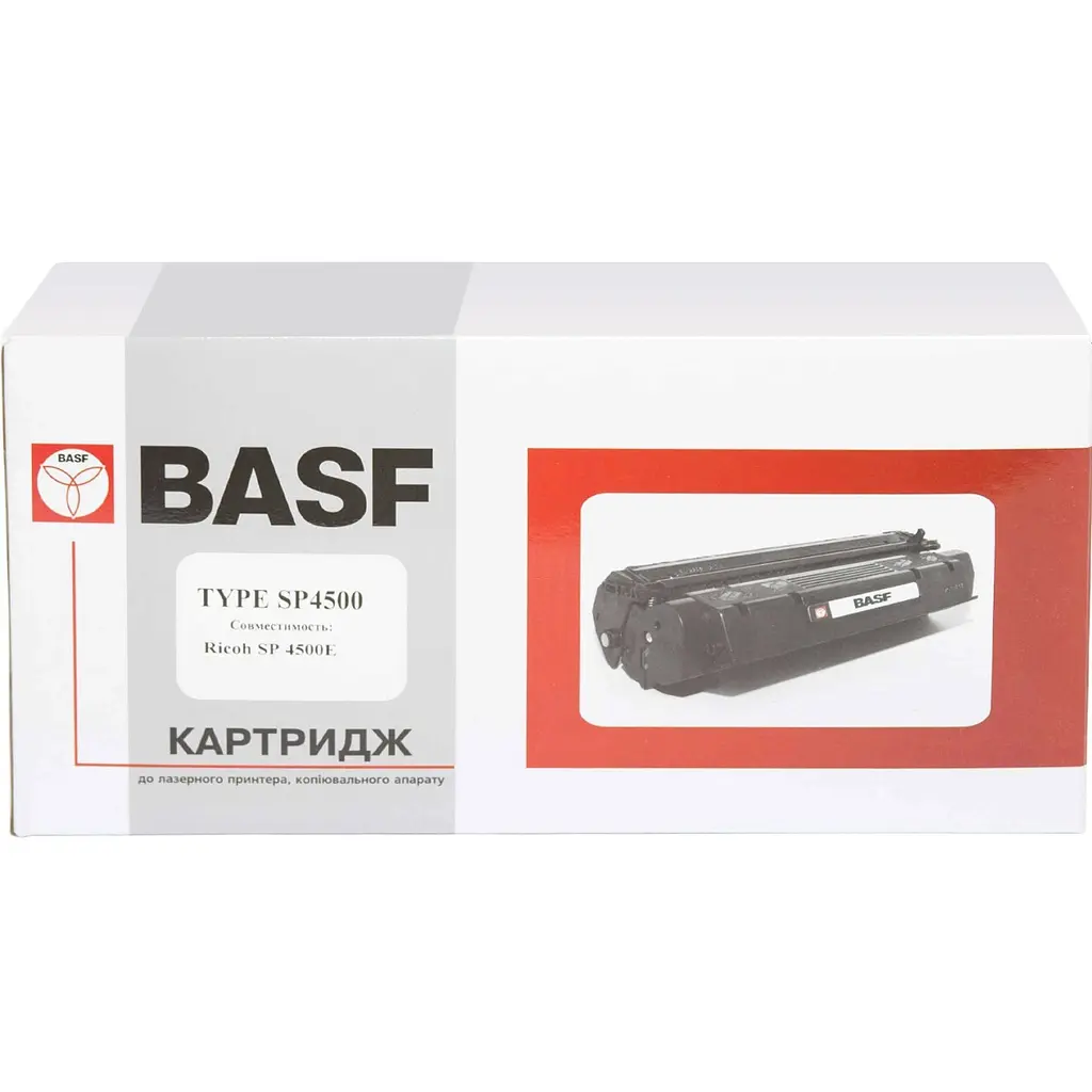 Картридж тон. BASF для Ricoh Aficio SP3600/3610 аналог 407340 Black ( 6000 ст.) (BASF-KT-SP4500E) - фото 4