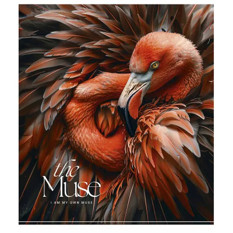 Зошит Школярик THE MUSE 48 аркушів лінія (048-3444L), в асортименті - фото 2