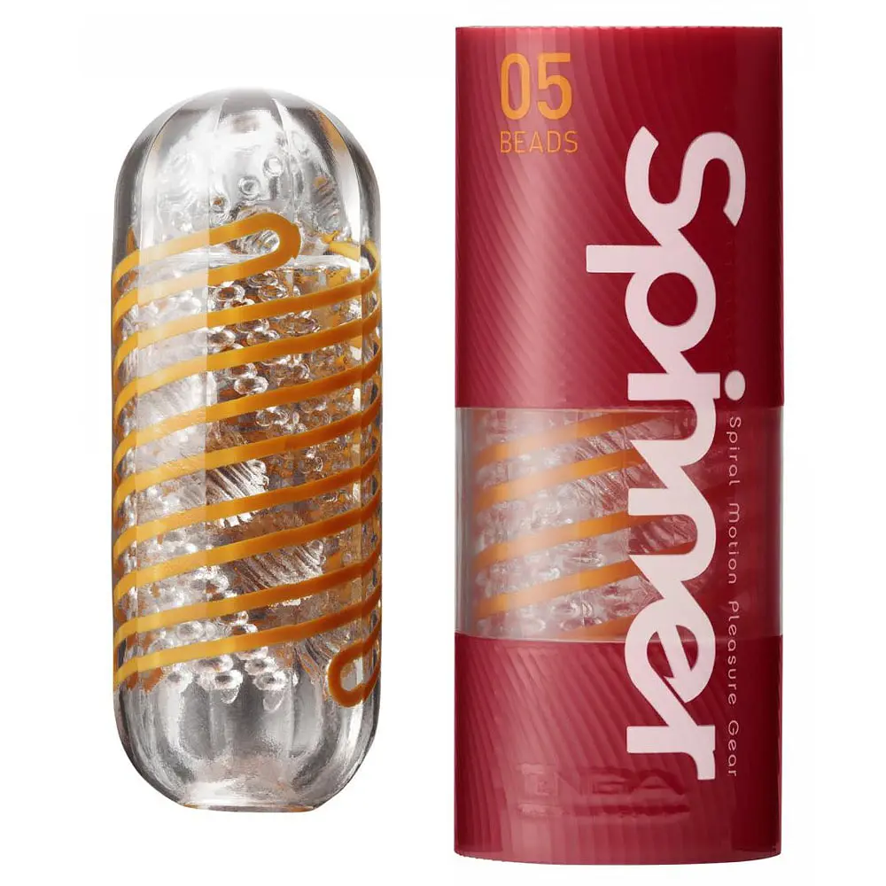 Мастурбатор Tenga Spinner Beads коричневый - фото 5