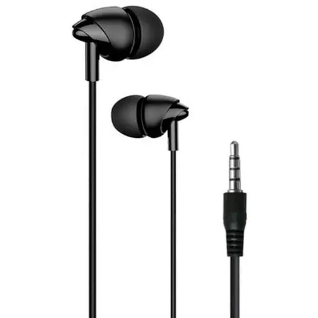 Проводные наушники Usams In-ear Plastic EP-39, 3.5mm, 1.2m, black - фото 2