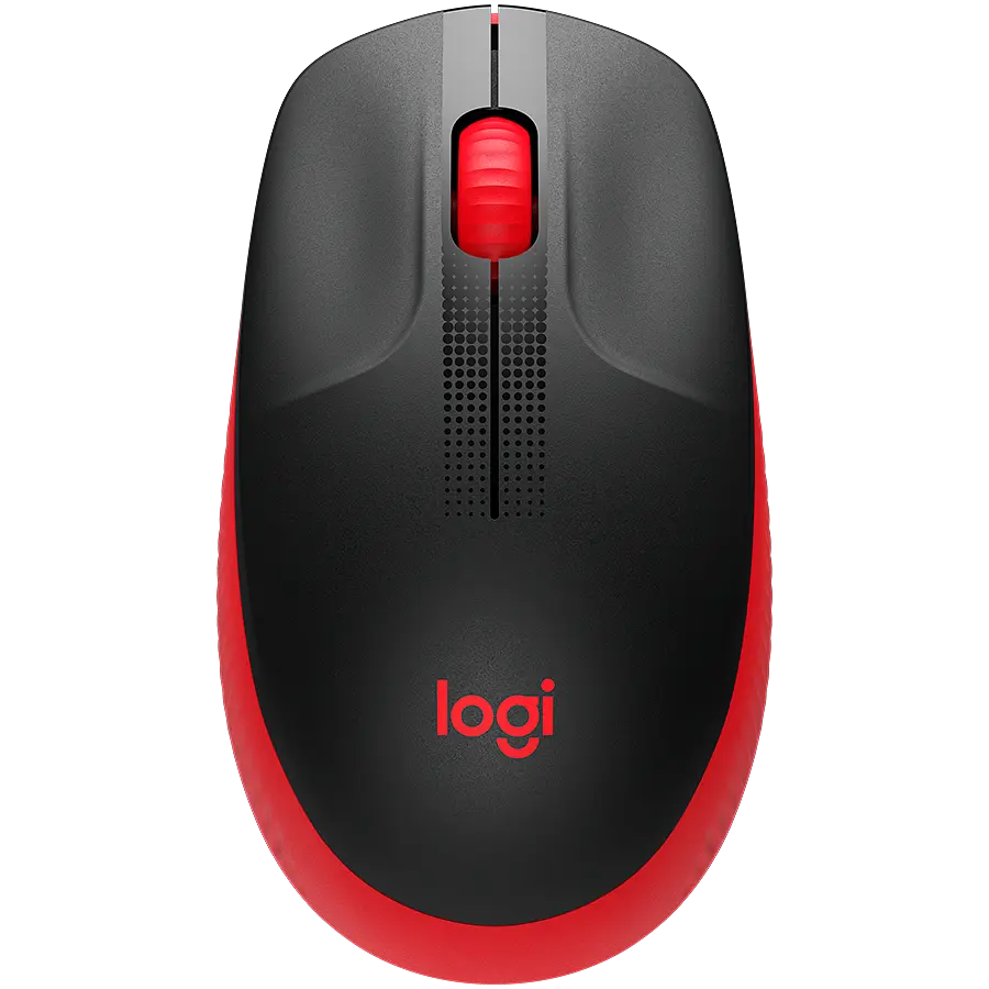 Миша Logitech M190 Wireless Червоний (910-005908)