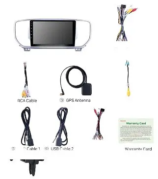 Автомагнитола XPRO штатная Toyota Highlander 2015 (10") Android 10.1 (4/32) черный (Toyota Highlander 2015_9600) - фото 3