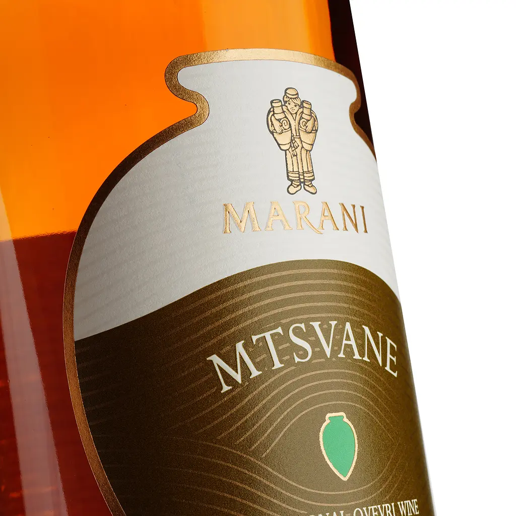 Вино Marani Qvevri Mtsvane, белое, сухое, 13%, 0,75 л - фото 3