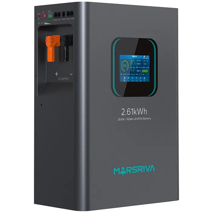 Акумуляторна батарея Marsriva LiFePO4, 25.6V/102Ah, 2.61KWH, настінна - фото 2