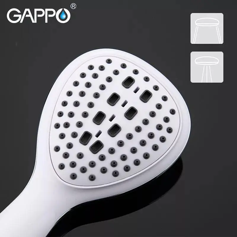 Ручний душ 2-режими білий Gappo G25, Білий - фото 4